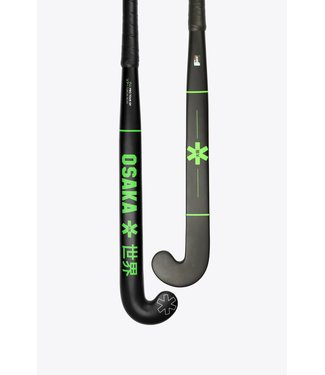 Osaka Osaka Pro Tour GF Grow Bow Junior Hockeystick Black/Green