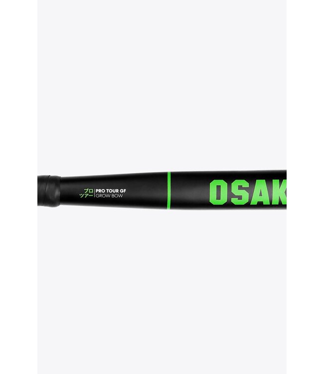 Osaka Pro Tour GF Grow Bow Junior Hockeystick Black/Green