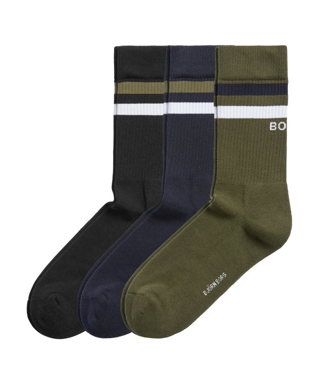 Björn Borg Core Crew Socks 3 -Pack