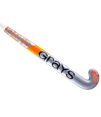 Grays Grays GR 6000 Dynabow Hockeystick 36,5 inch Silver - Orange