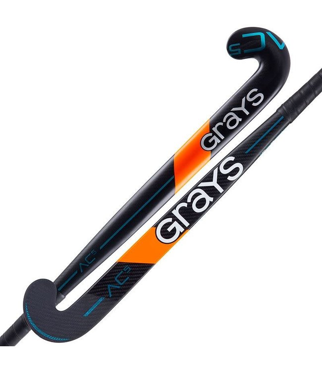 Grays AC5 Dynabow Hockeystick 36,5 inch Black - Blue