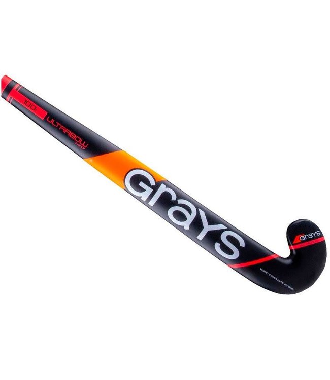 Grays 100i Ultrabow Hout Junior Indoor Black/Red