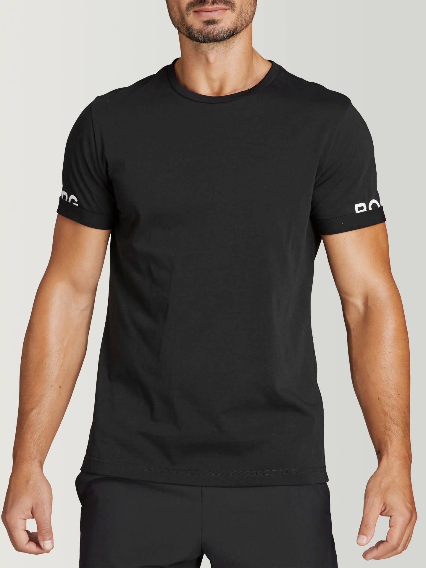 Analist slachtoffer opslag Bjorn Borg Breeze T-Shirt Black - Tennis Store NL