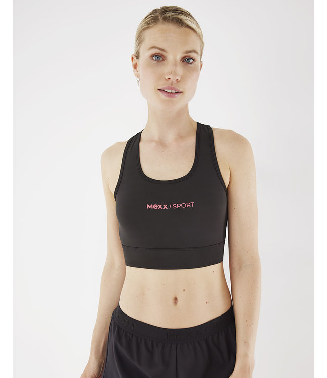 Mexx Sport Bra Top Black