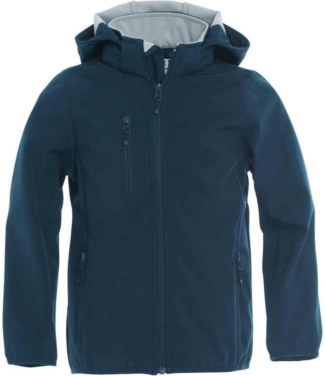 Basic Softshell Jacket Junior Navy