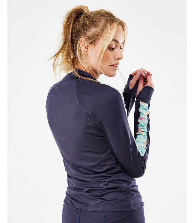 Mexx Sport Half Zip Longsleeve Navy