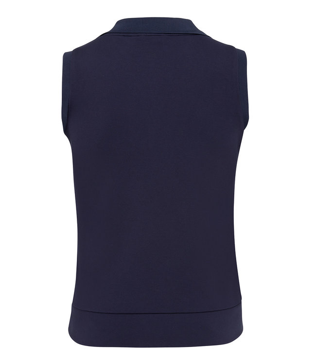 Mexx Sport Sleeveless Polo Navy