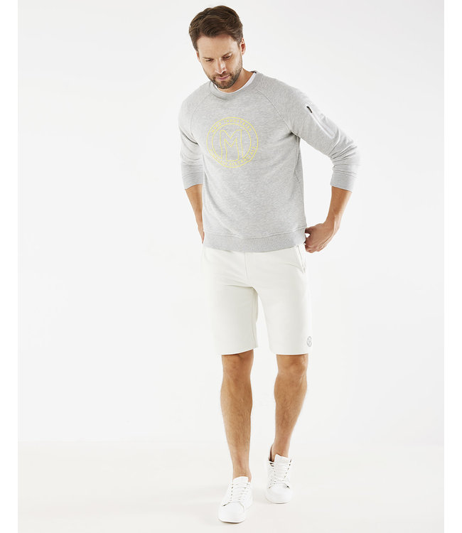 Mexx Sport Logo Crewneck Sweater Grey
