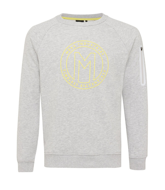 Mexx Sport Logo Crewneck Sweater Grey