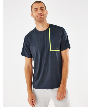 Mexx Sport Mexx Sport Technical Graphic Tee Navy