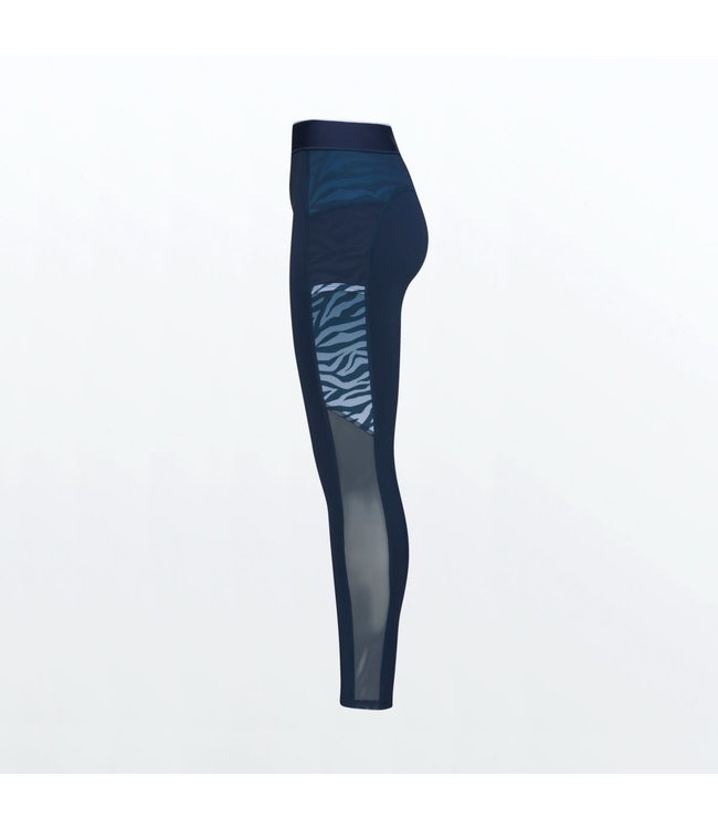 Head Pep Tights Navy Print