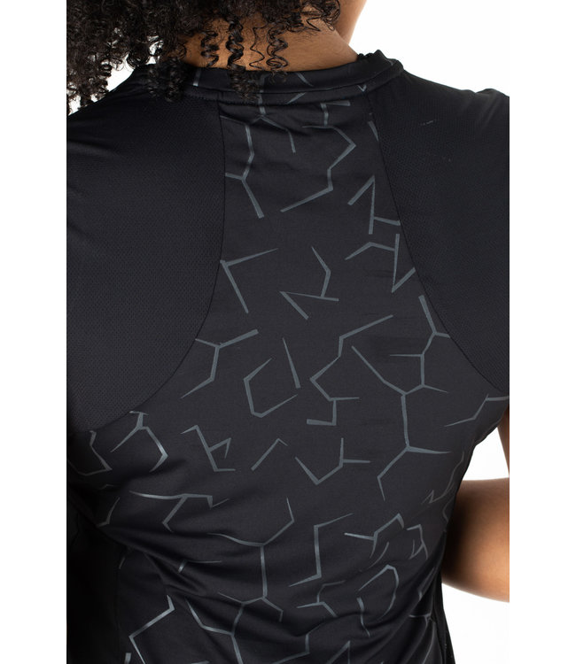 Sjeng Berber Tee Black Print