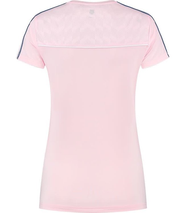 K-SWISS HYPERCOURT ROUND NECK MESH TEE Pink