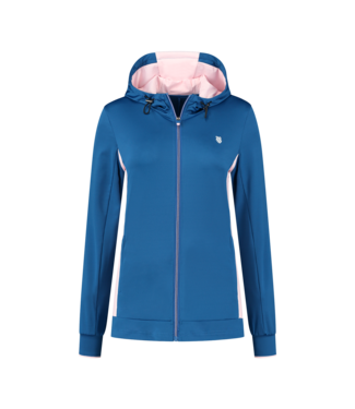 K-Swiss K-Swiss Hypercourt Tracksuit Stretch Jacket Blue-Pink