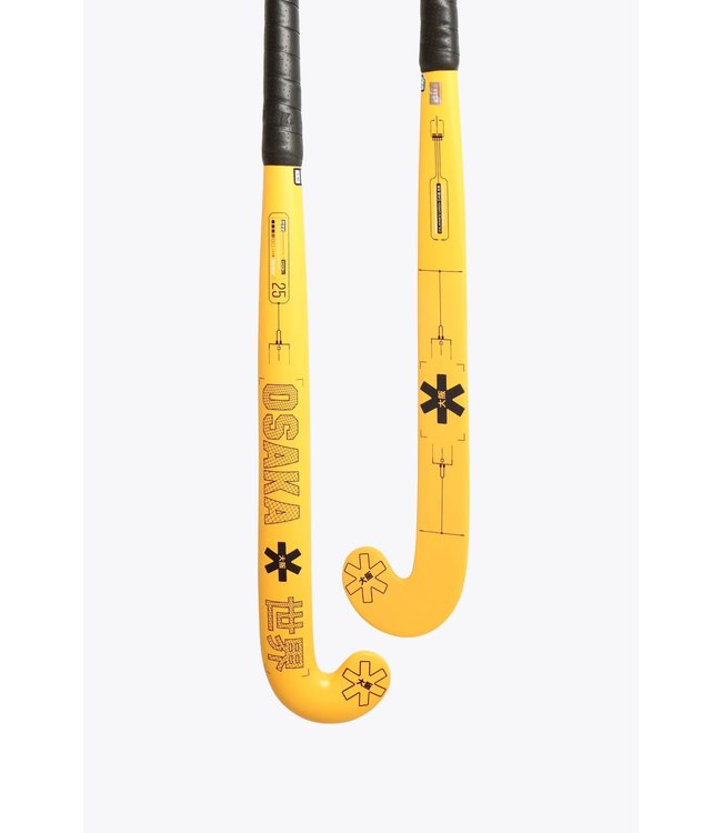 Osaka Vision 25 Pro Bow  Hockeystick  35 Inch  Honey