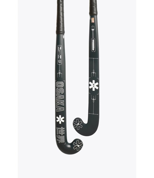 Osaka Vision GF Grow Bow Junior Hockeystick French Navy