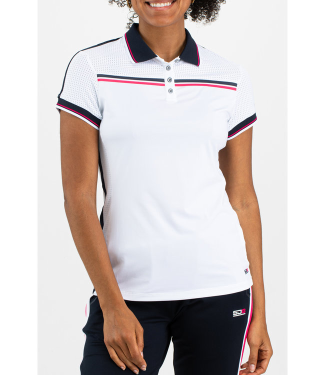 Sjeng Charlize Polo White