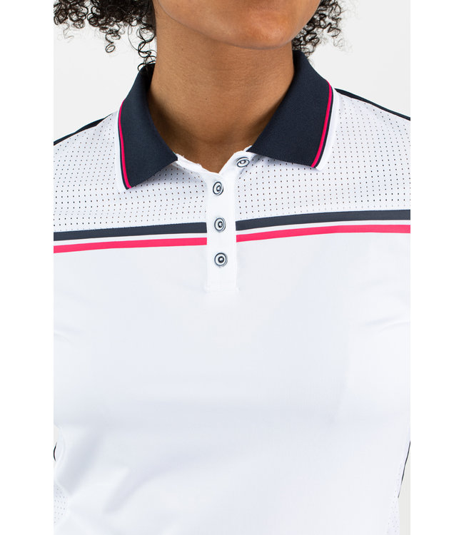 Sjeng Charlize Polo White