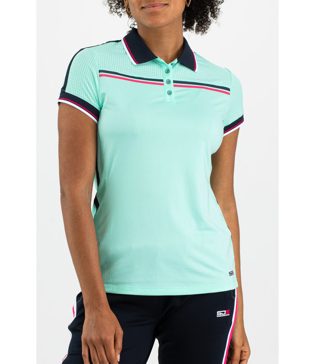 Sjeng Charlize Polo Green
