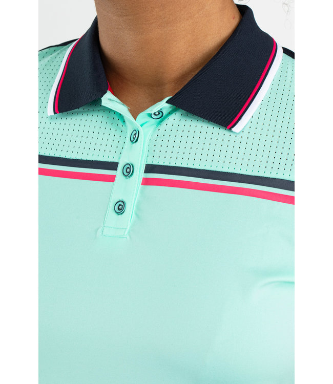 Sjeng Charlize Polo Green