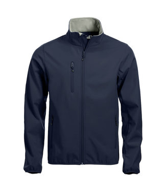 Basic Softshell Jacket Dames Navy