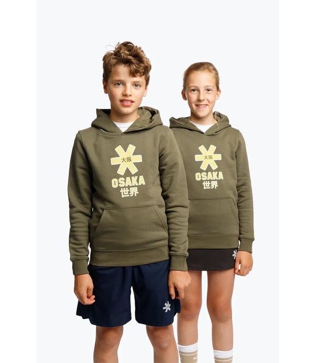 Osaka Kids Hoodie Classic Logo Khaki