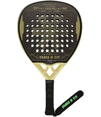 Osaka Osaka Vision Pro Padelracket Black - Sand