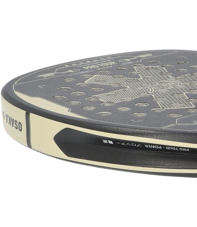 Osaka Pro Tour Padelracket Black - Sand