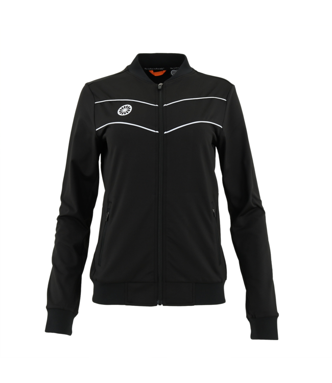 Indian Maharadja Baroda Women Chevron Jacket Black