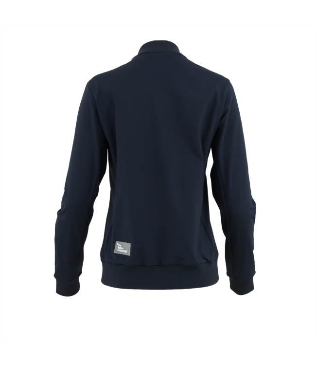 Indian Maharadja Baroda Women Chevron Jacket Navy