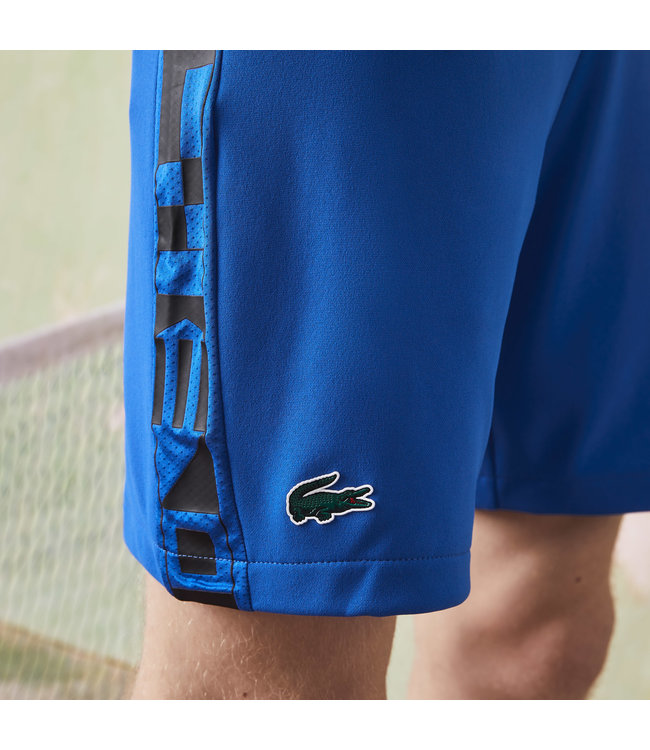 Lacoste Sport Contrast Tennis Short Blue