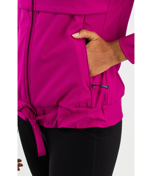 Sjeng Tessy Hooded Jacket Fuchsia