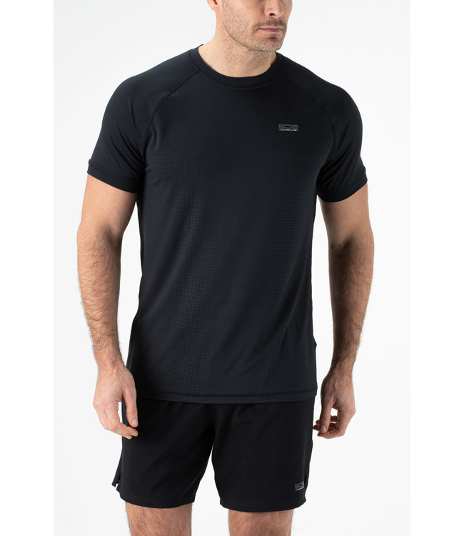 Sjeng Running Shane Tee Black