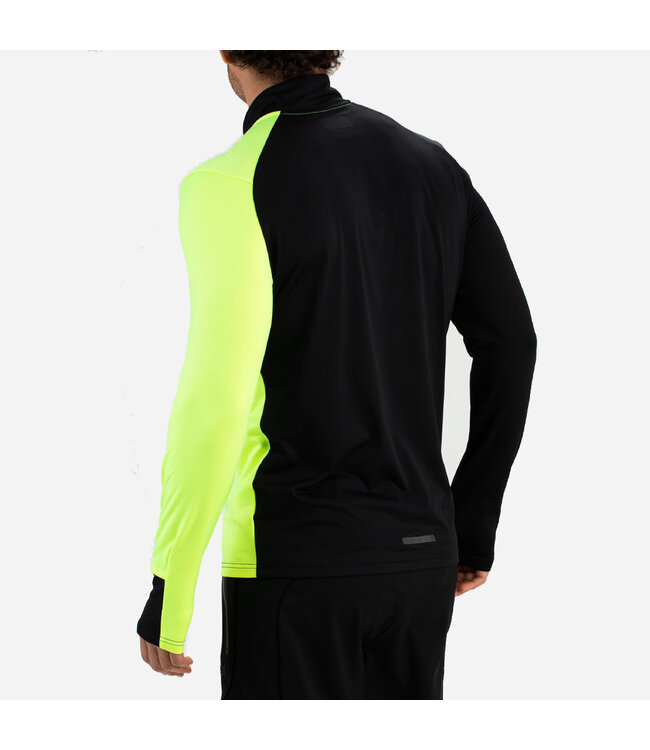Sjeng Running Stormy Halfzip Tee Yellow
