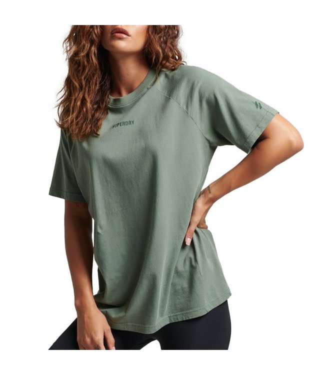 Superdry Sport Core SS Tee Green