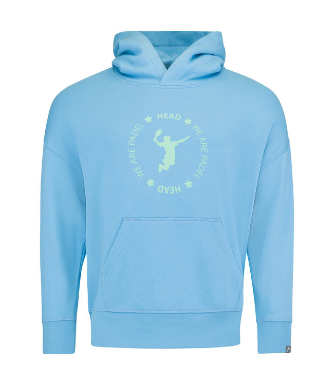 Head Padel Hoodie Unisex Light Blue