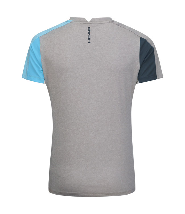 Head Padel Tech T-Shirt Women Grey - Navy