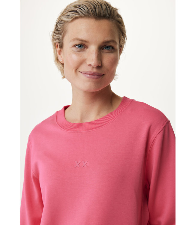 Mexx Sport Crew Neck Sweater Hot Pink