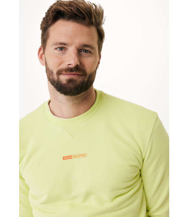 Mexx Sport Crew Neck Sweater Lime