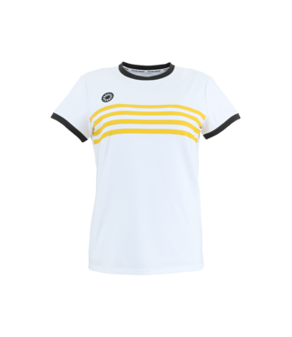 Indian Maharadja Indian Maharadja Kadiri Striped Tee Women Yellow