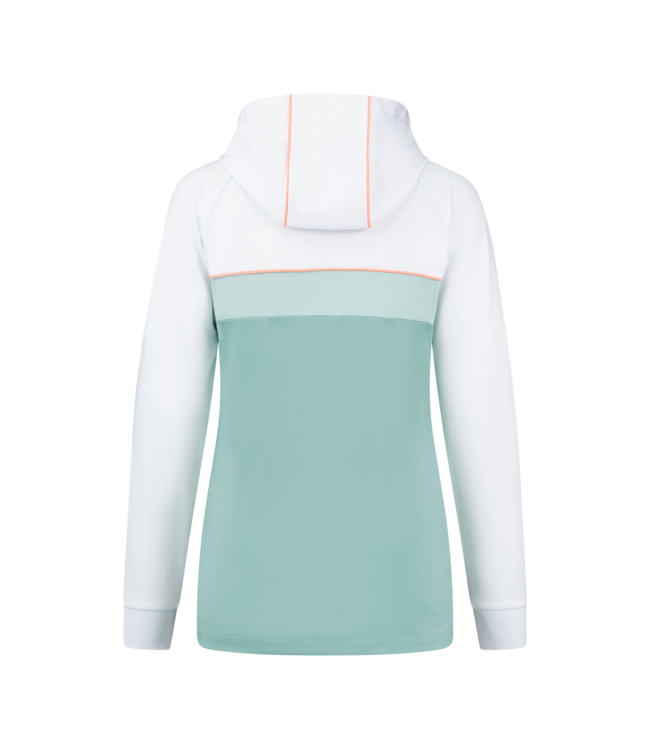 K-Swiss Hypercourt Tracksuit Hooded Stretch Jacket Nile Blue