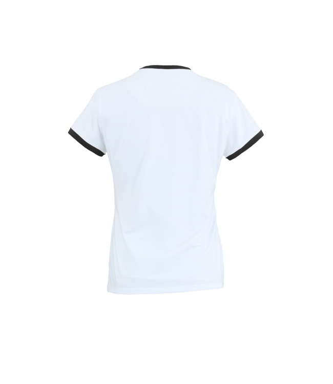 Indian Maharadja Kadiri Striped tee Girls White - Petrol