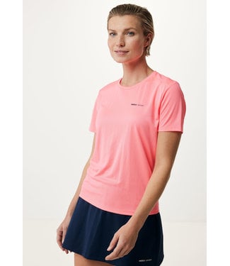 Mexx Sport Mexx Sport T-Shirt with back detail Neon Pink