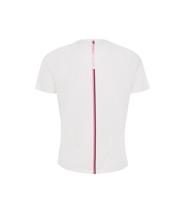 Mexx Sport T-Shirt with back detail Off White