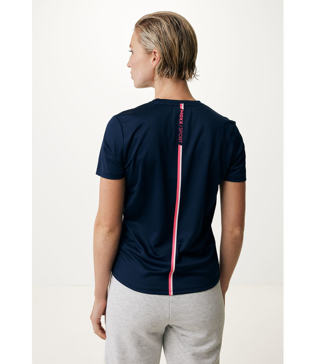 Mexx Sport T-Shirt with back detail Navy