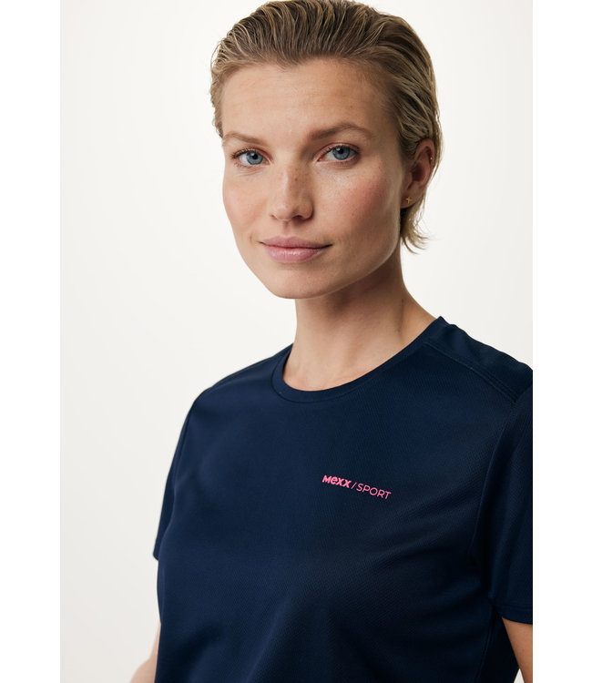 Mexx Sport T-Shirt with back detail Navy