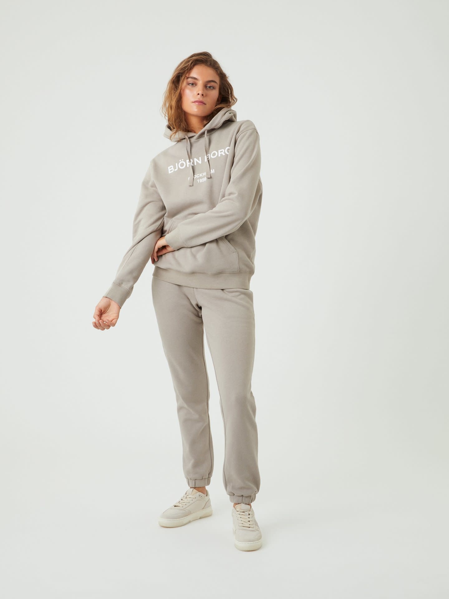 Bjorn Borg Boyfriend Hoodie Beige