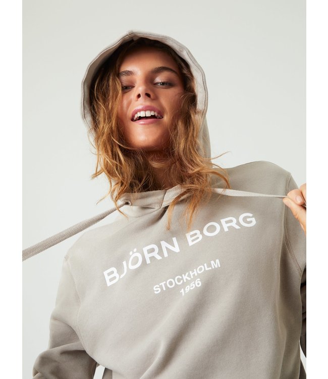 Björn Borg Boyfriend Hoodie Beige