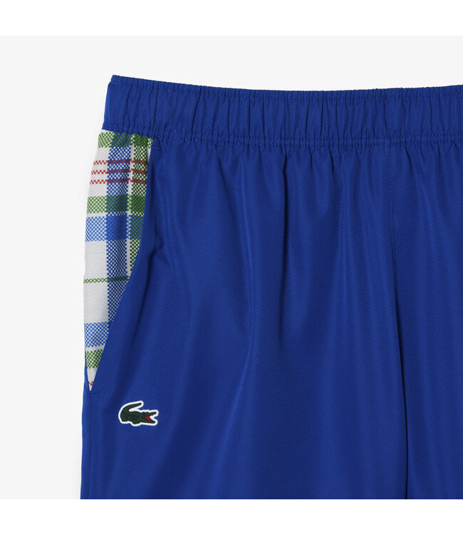 Lacoste Sport Short met Ruit