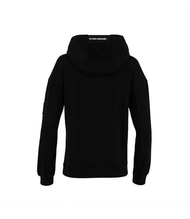 Indian Maharadja Goa Sway Hoodie Women Black
